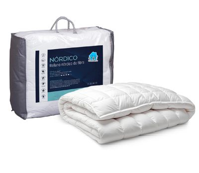 EDREDÓN RELLENO NORDICO 300gr/m2 Color blanco 30€