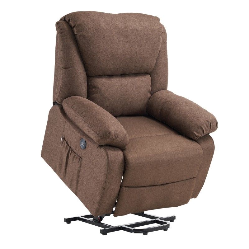 Sillón de Masaje Elevador , Textil linea Oeko Tex, Programas Auto, Vibro Ondulación