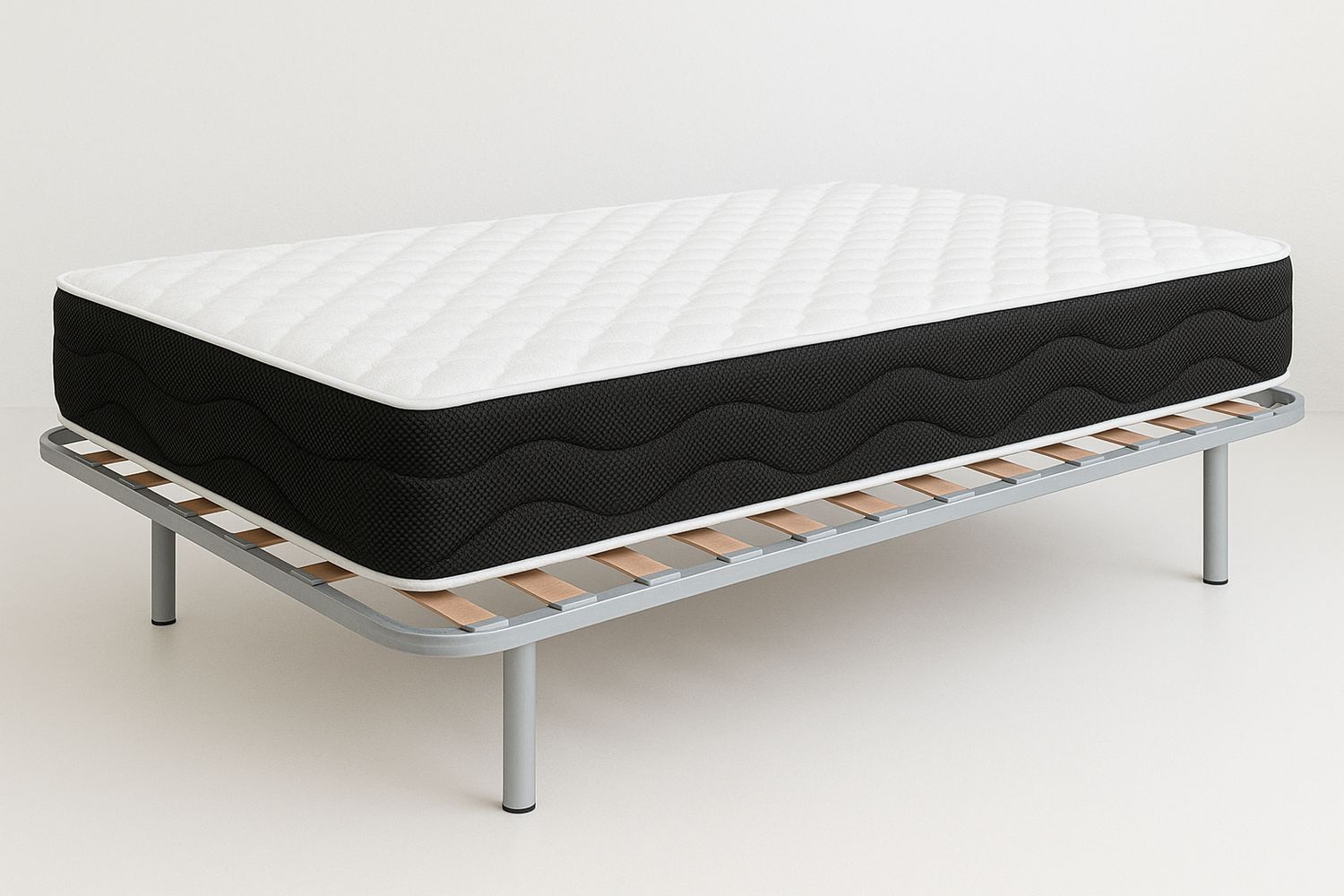 CAMA METÁLICA + COLCHÓN CAMA METÁLICA + COLCHÓN