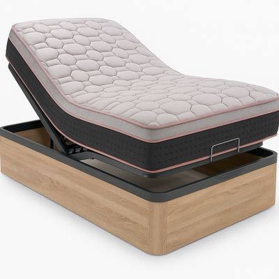 CANAPÉ CON SOMIER ARTICULADO y COLCHÓN VISCO JADE CANAPÉ CON SOMIER ARTICULADO y COLCHÓN VISCO JADE