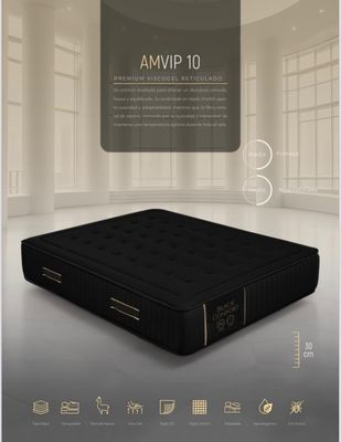 COLCHON PREMIUM GM10 VISCOGEL RETICULADO COLCHON PREMIUM GM10 VISCOGEL RETICULADO