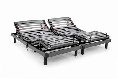 Cama articulada eléctrica doble lecho con colchones Visco Jade | Grupo Mamapla