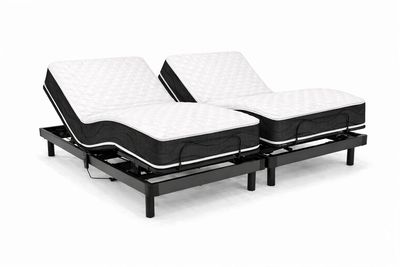 Cama articulada doble con colchones incluidos | Grupo Mamapla