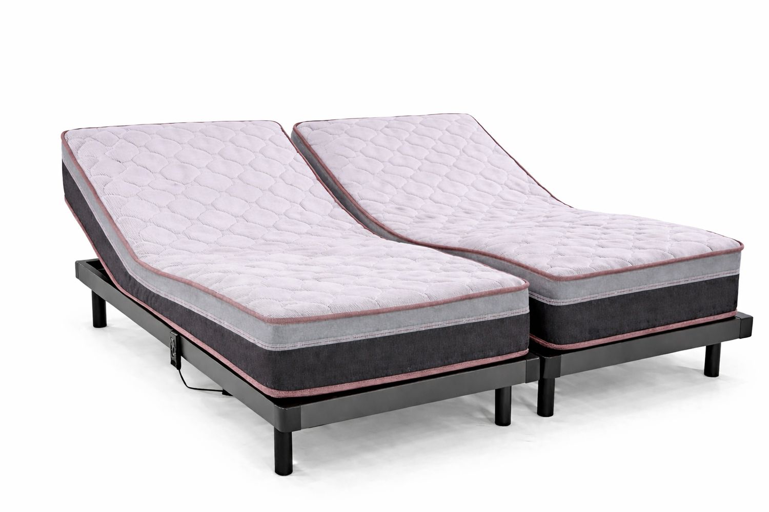 Cama articulada eléctrica doble lecho con colchones Visco Jade | Grupo Mamapla Cama articulada eléctrica doble lecho con colchones Visco Jade | Grupo Mamapla