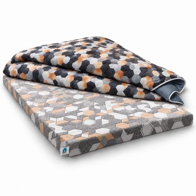 Equipo descanso Premium — Topper GM de 9 cm + Edredón Biocristal