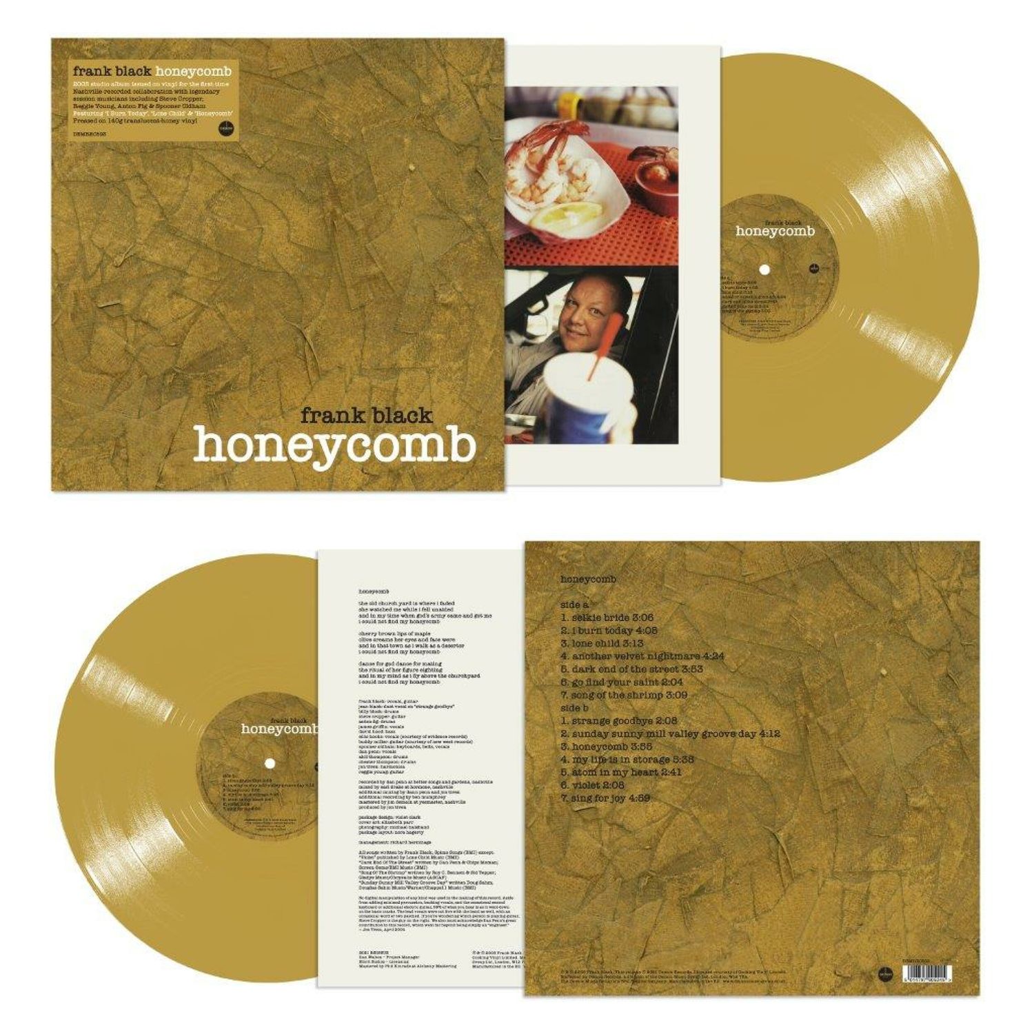 Black, Frank 'Honeycomb (Translucent-Honey Vinyl)'