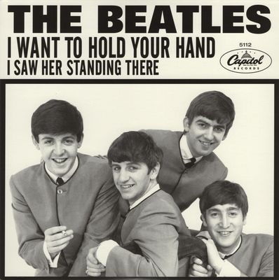 The Beatles 'I Want TO Hold Your Hand / I Saw Hewr Standing There'