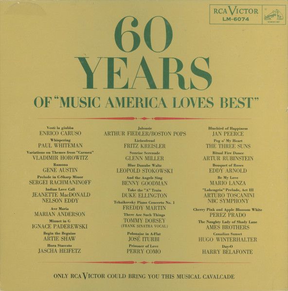 Various '60 Years Of „Music America Loves Best"'