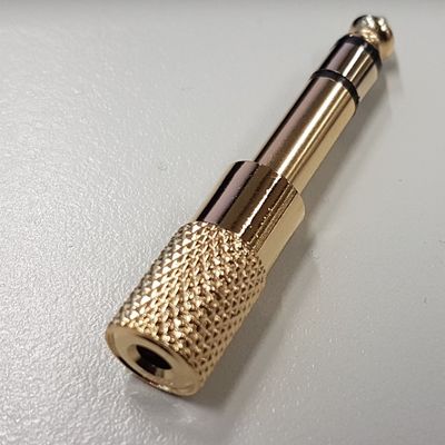 Adapter '6.3mm St.Kl. male - 3.5mm St.Kl. female'