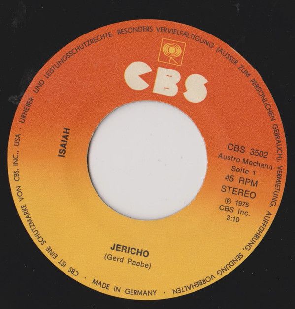 Isaiah 'Jericho / Summer Farewell'