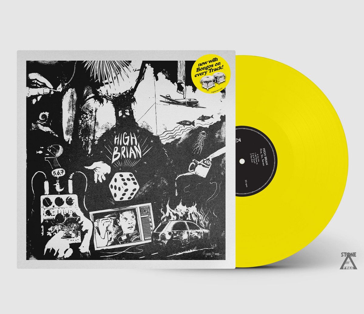 High Brian - 'Five, Six, Seven ' - LP High Brian - 'Five, Six, Seven ' - LP