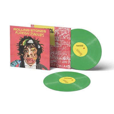LP - Rolling Stones - Foreign Tongues - Ltd. green indie LP LP - Rolling Stones - Foreign Tongues - Ltd. green indie LP