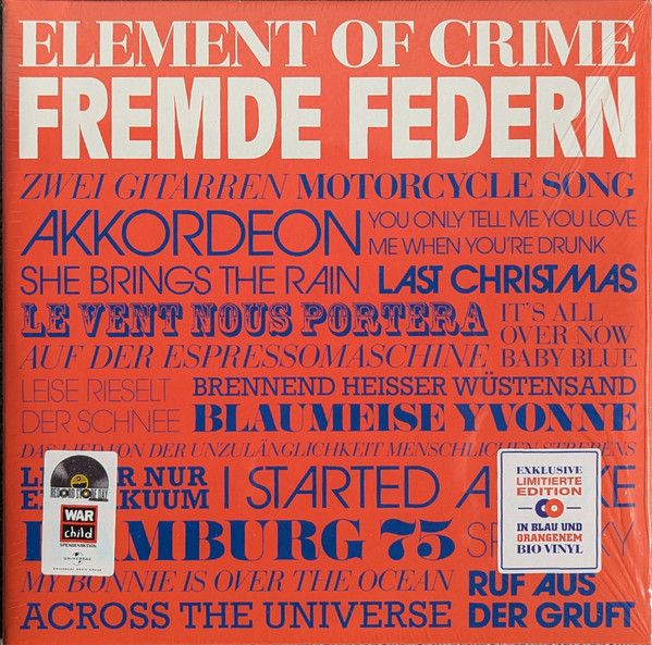 Element Of Crime - 'Fremde Federn' - LP