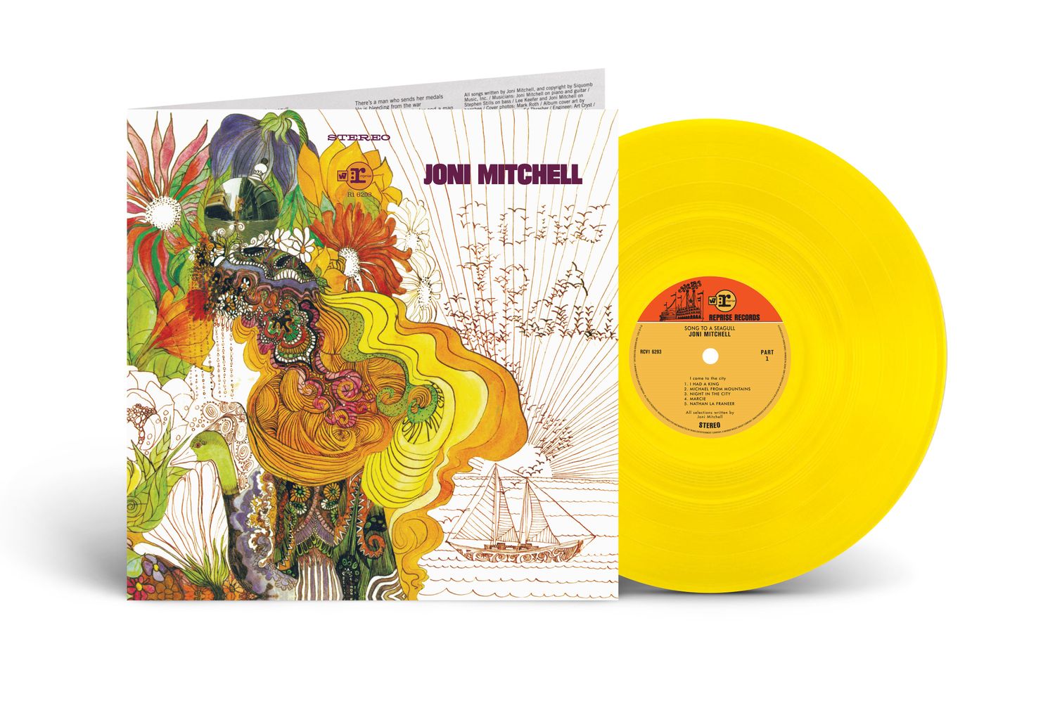 Mitchell, Joni - 'Song To A Seagull' - LP
