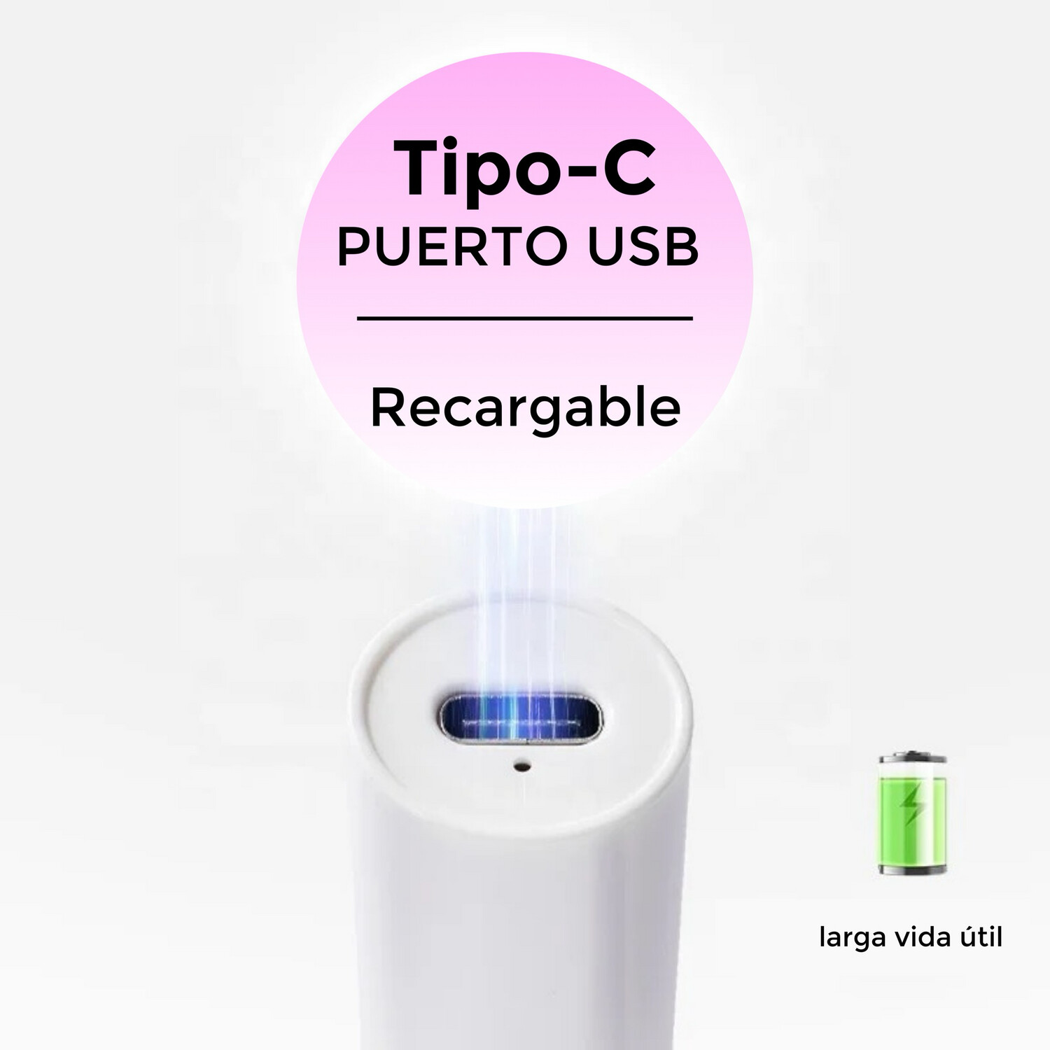 Mini lámpara portátil UV/LED