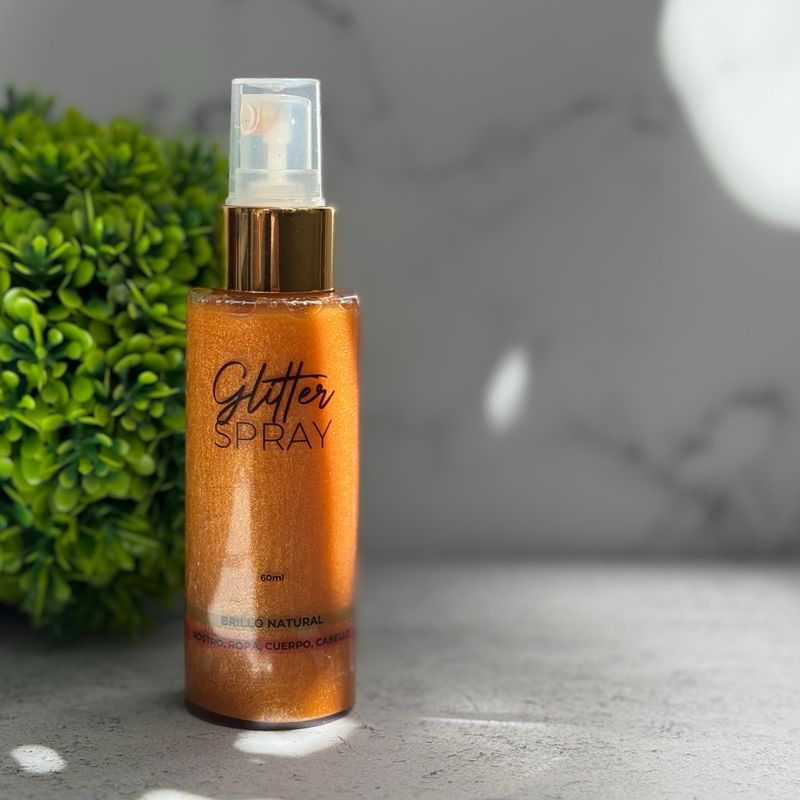 Glitter spray