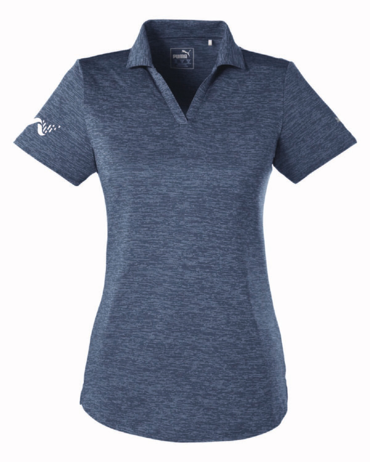 Ladies Puma Golf Icon Heather Polo