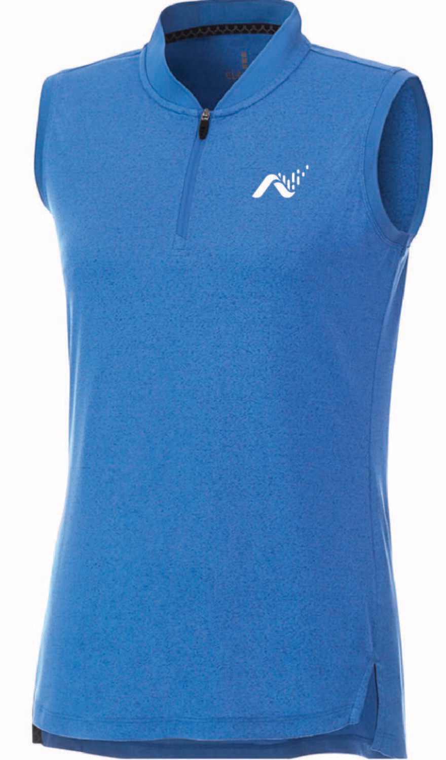 Ladies Kinport Sleeveless Polo, Colour: Invictus Blue