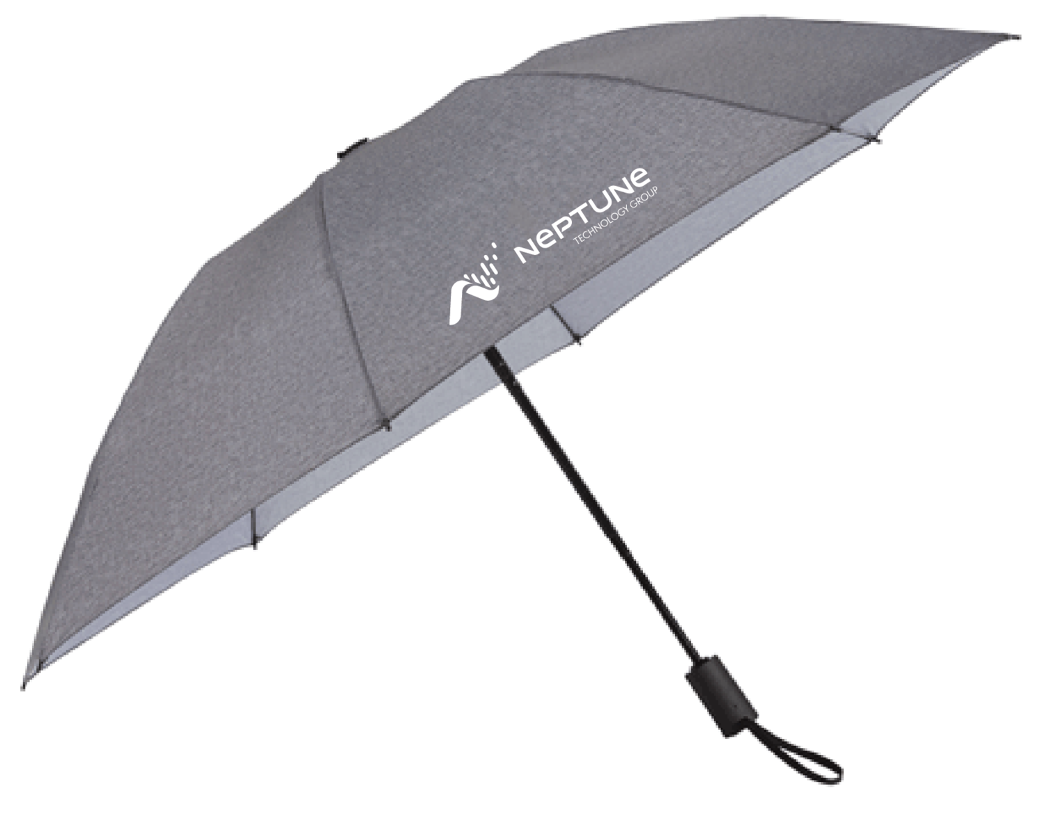 46&quot; Heathered Auto Open/Close Inversion Umbrella