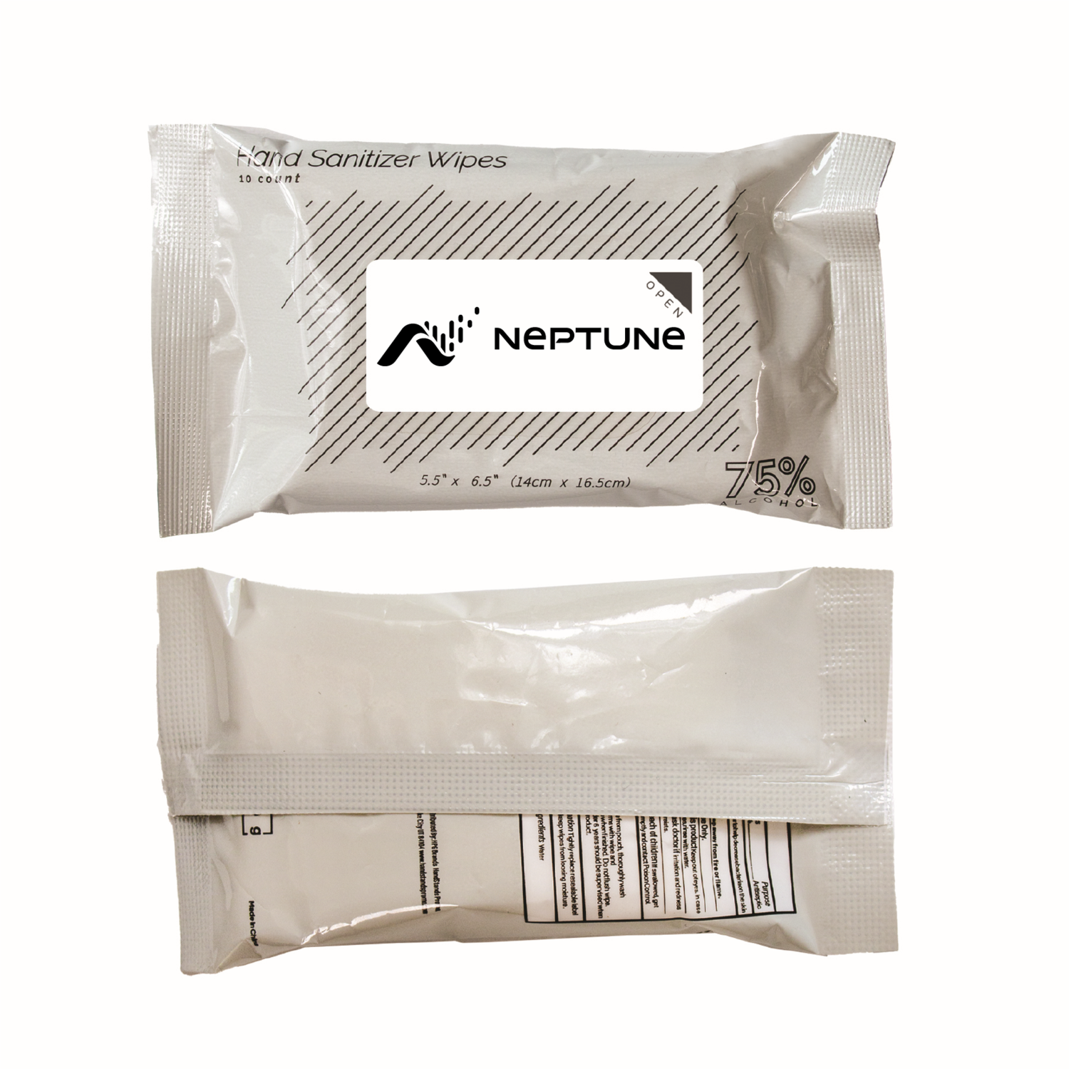 Package of 10 Sanitizing Wipes