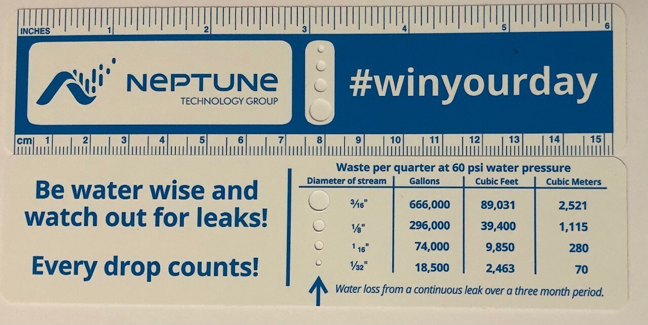 Leak Gauge Ruler (Bundle of 25)