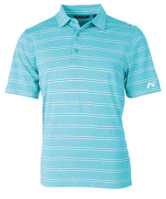 Men&#39;s Cutter &amp; Buck Forge Heather Stripe Polo