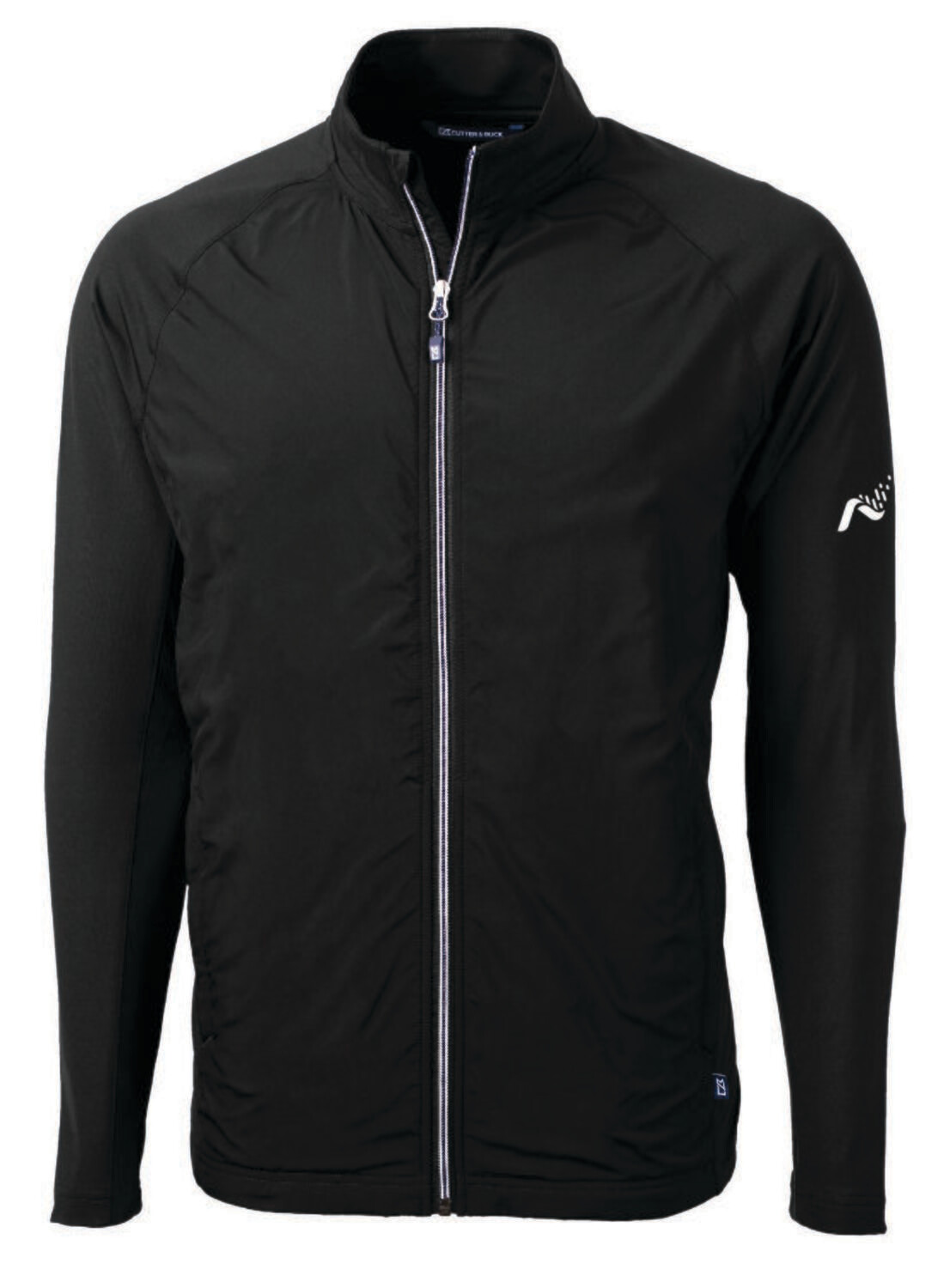Men&#39;s Cutter &amp; Buck Adapt Eco Knit Hybrid Recycled Full Zip Jacket