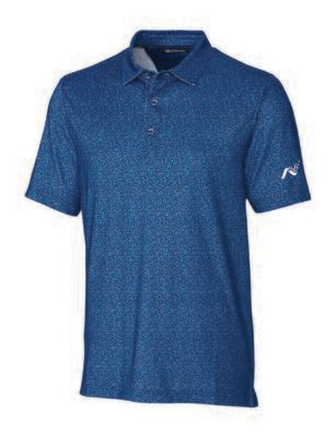 Men&#39;s Cutter &amp; Buck Pike Micro Floral Print Stretch Polo