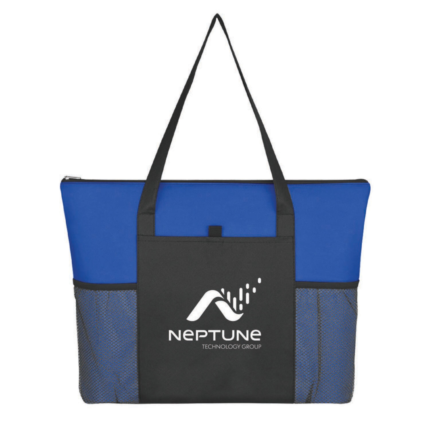 Non Woven Voyager Zippered Tote Bag