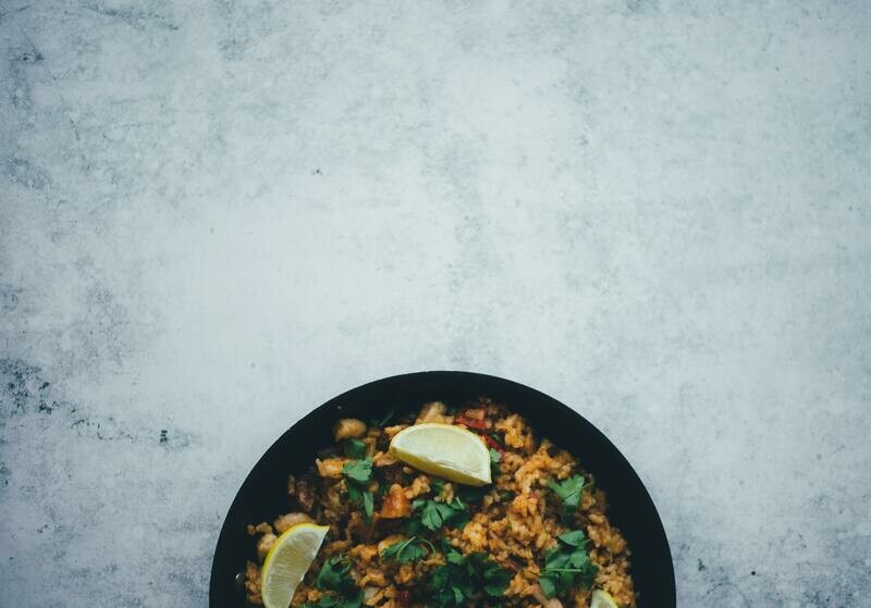 Spinach &amp; Mushroom Rice