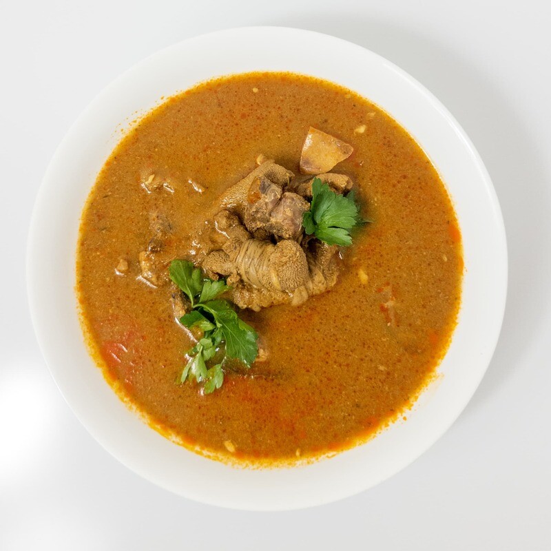 Smoked Goat Light Soup