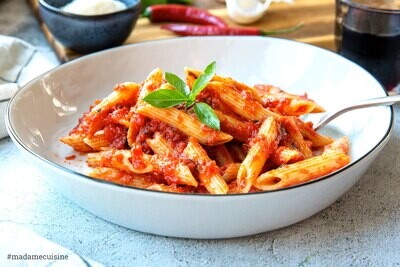 Traditional Italian Penne Arrabiatta