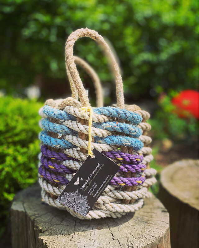 Custom Mini Rope Basket