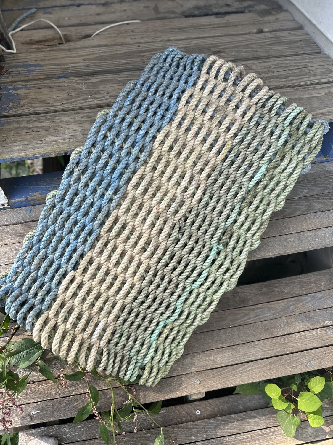 30” X 20” Recycled Lobster Rope Mat