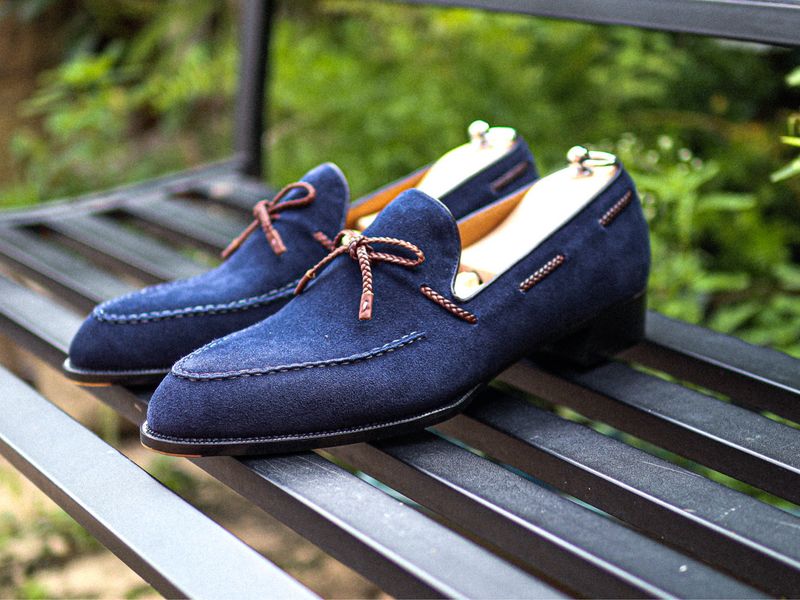 “Aria” Braided String Loafer