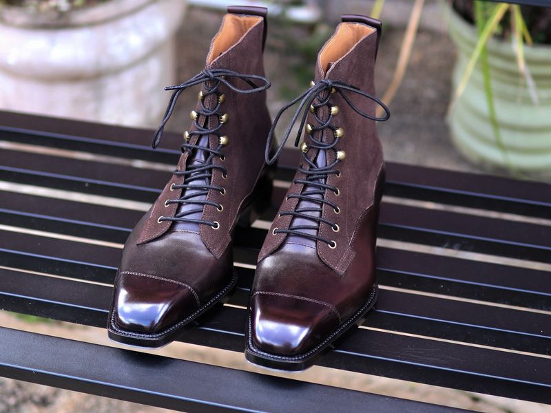 “Cruway II” High-cut Derby Boots