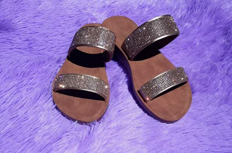 Rose Gold Sandals