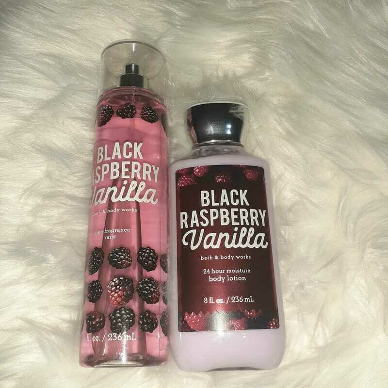 Bath and body works- Black Raspberry Vanilla