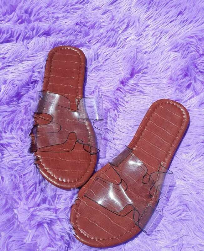 Clear strap slides