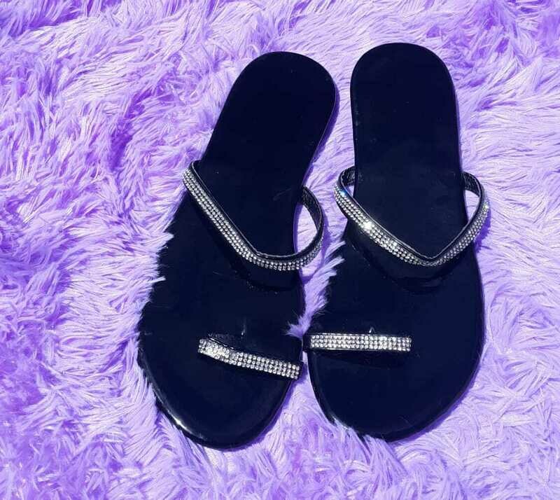 Black sandals