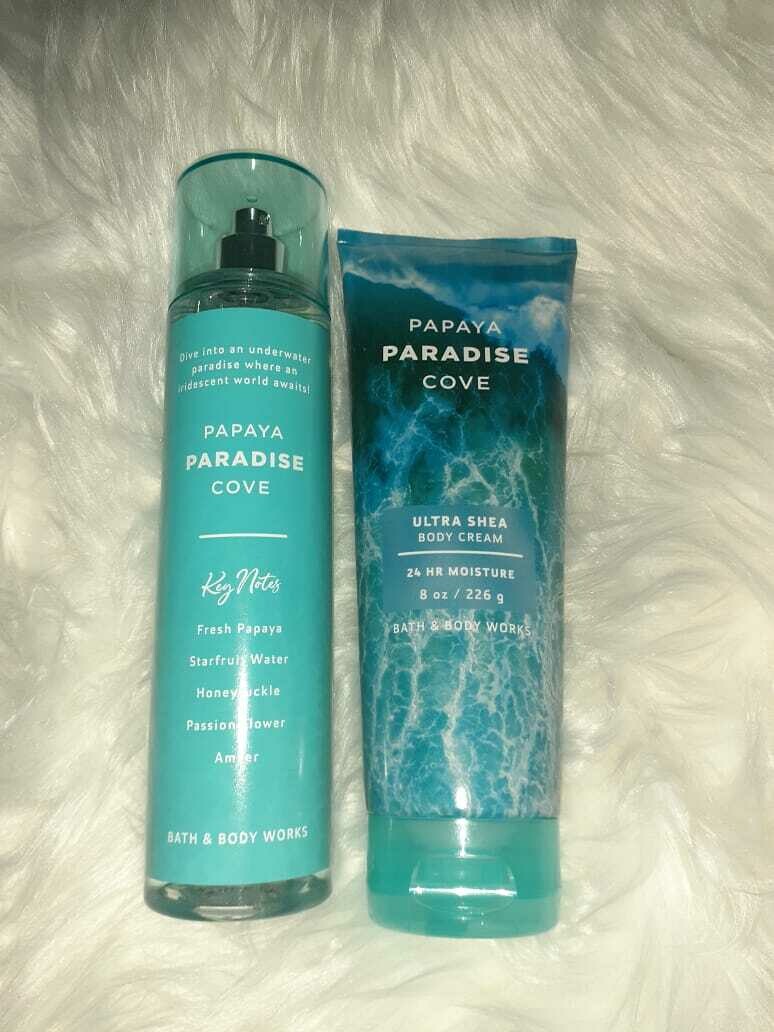 Bath and body works- Papaya paradise cove