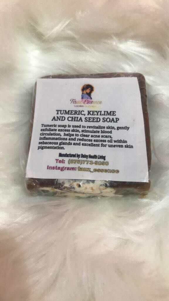 Tumeric, Keyline &amp; Chia Seed Soap
