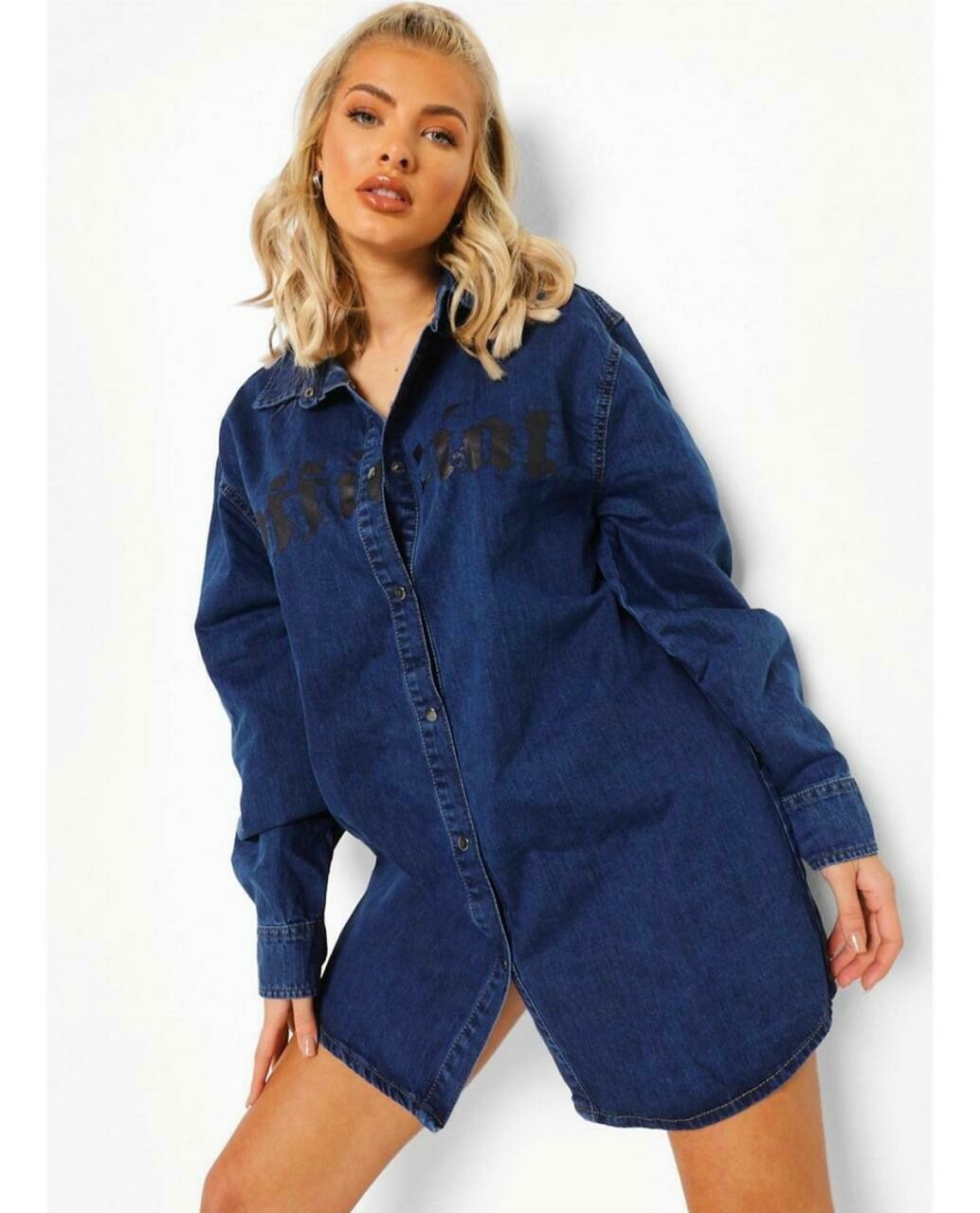 Denim Shirt Dress