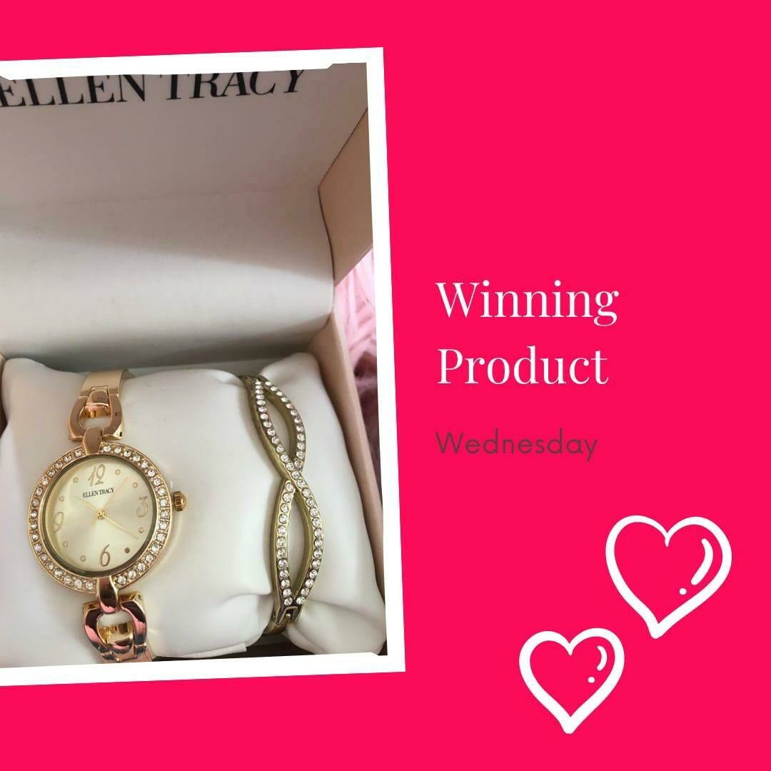 ELLEN TRACY Watch and Bracelet