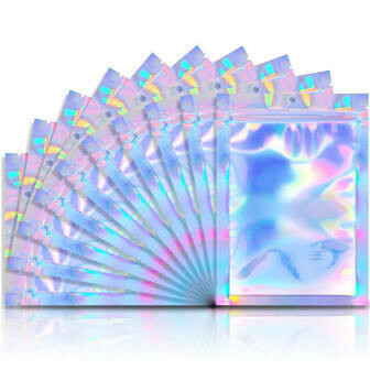 3.3 x 5.1 Holographic Reusable Bags