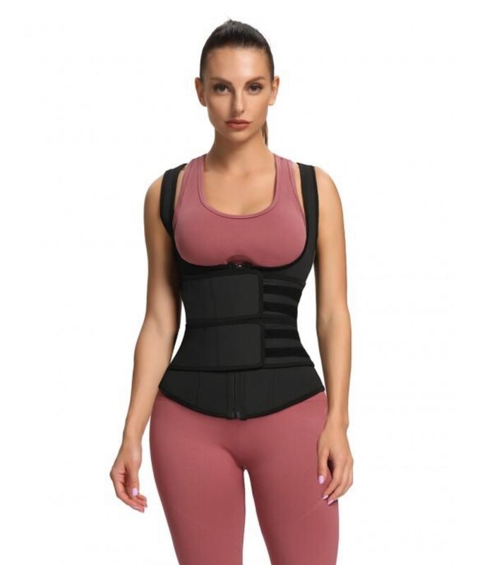 Double the trouble waist trainer