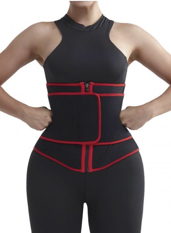 Work the middle waist trainer