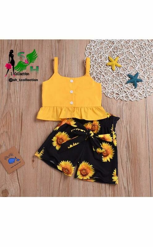 2 Piece Sunflower Set