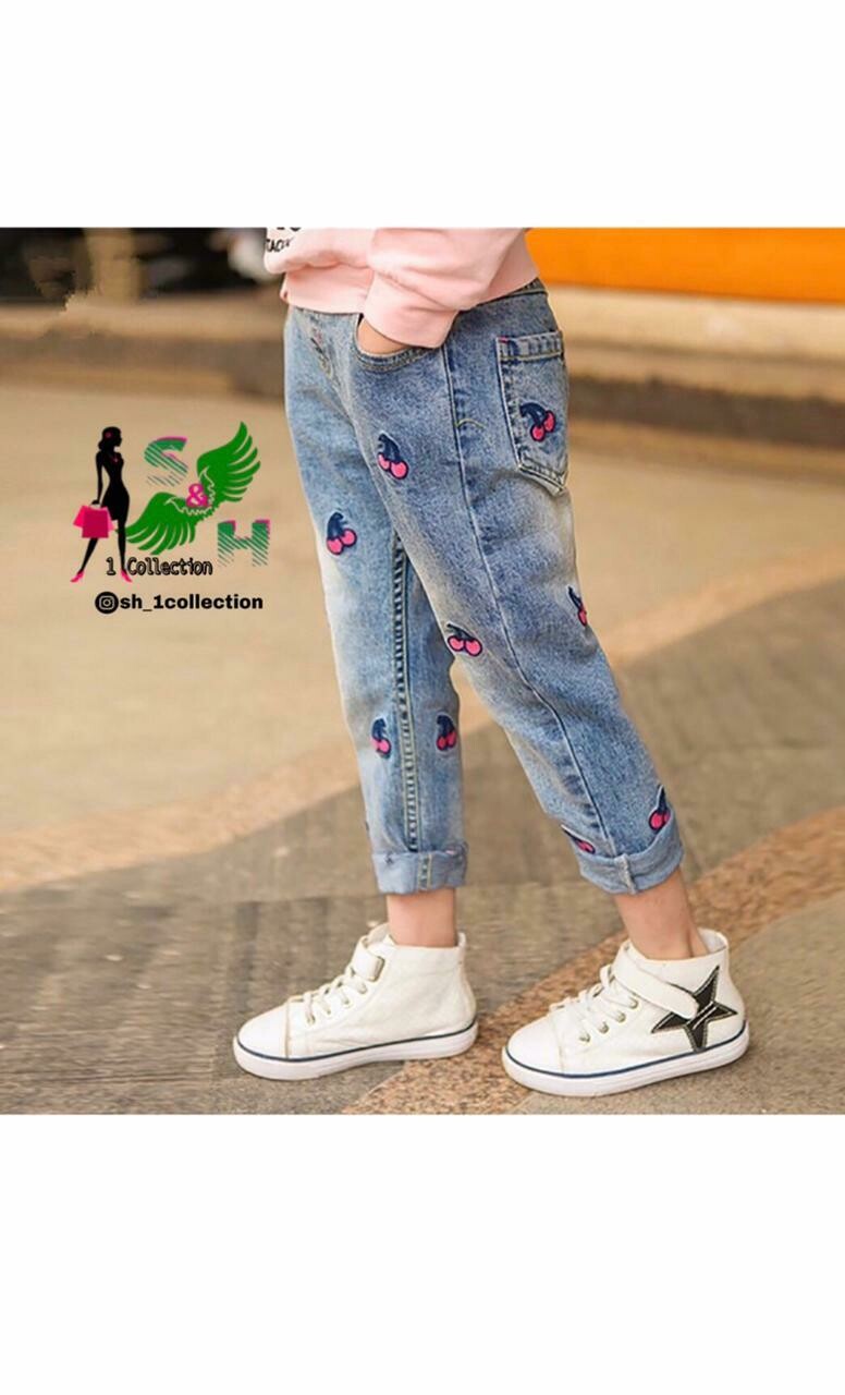 Cherry Jeans Pants