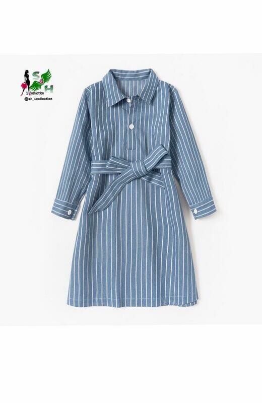Long Sleeve Jeans Dress
